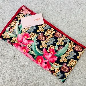 Vintage Italy cochni heavy silk Scarf NWT